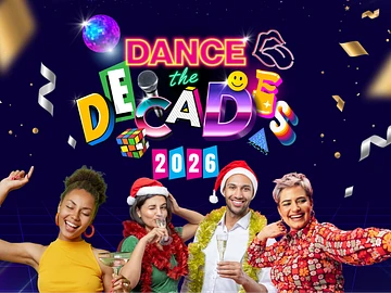 Dance The Decades Christmas Party at Southwell Racecourse