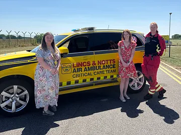 Lincs & Notts Air Ambulance Named Southwell Ladies Day Charity Partner