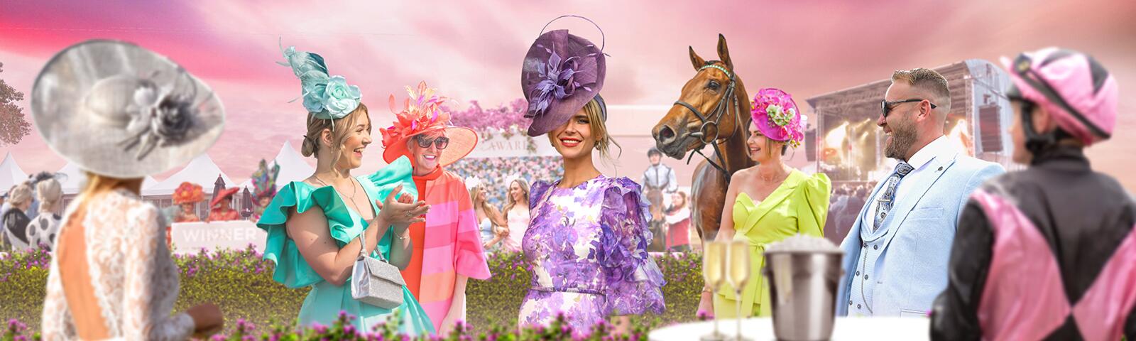 Experience the most glamorous day of the year at Southwell Ladies Day on Sunday 17th August ft 80s explosion!
