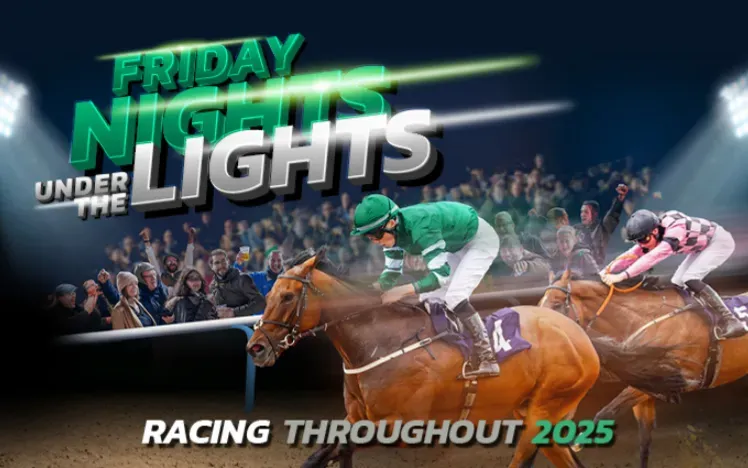 Experience the thrill of Friday nights under the lights at Southwell Racecourse!