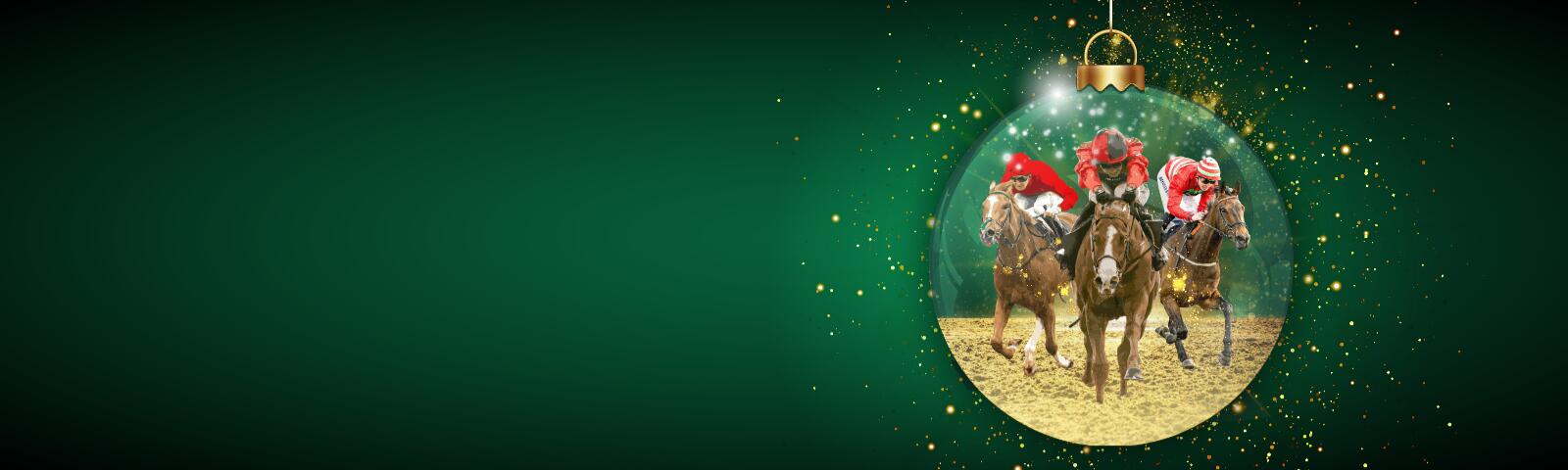 Horses racing on all weather at Southwell Racecourse