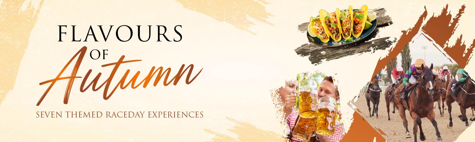 Flavours of Autumn Hospitality Series at Southwell Racecourse